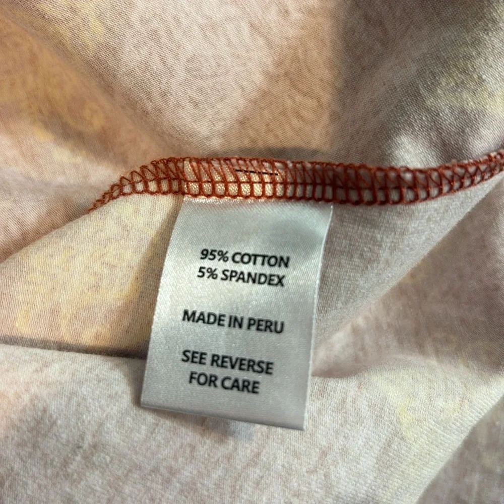 Spartina 449 Island Fringe Pink House 3/4 Sleeves Dress Size Small - Picture 7 of 7